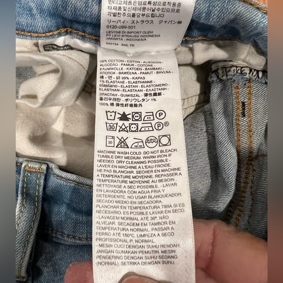 Levi’s RARE vintage 514 l 36W x 34L | Made in 1986 | Straight Leg Jeans Men’s - Picture 8 of 14